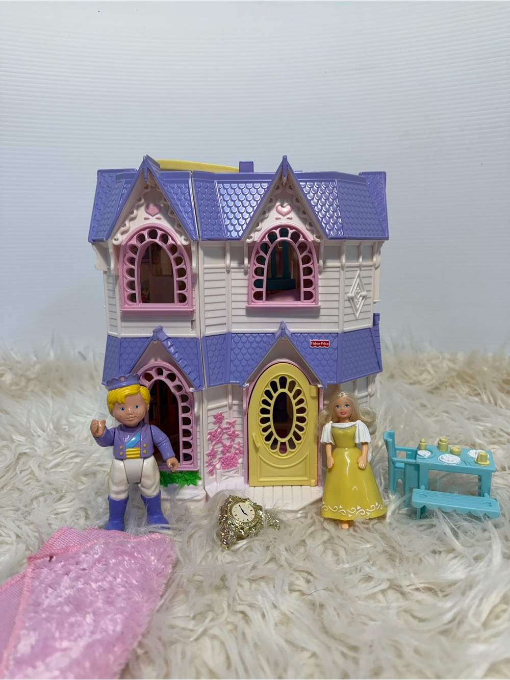Fisher-Price 2003 Loving Family Sweet Streets Victorian House Play Set - Picture 3 of 5